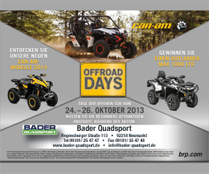 Bader Quadsport, Can-Am Offroad Days 2013