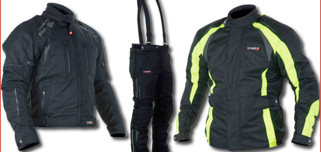 Speeds Quad Bekleidung 2014: Kombination ‚Tour‘, Jacken ‚Cruise‘ und ‚Drive Neon‘