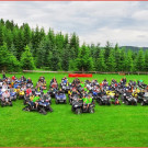 Sonny´s Quadtreffen 2013: Rund 120 Fahrer auf 69 ATVs und Quads trafen sich am 16. Juni im Mühlviertel