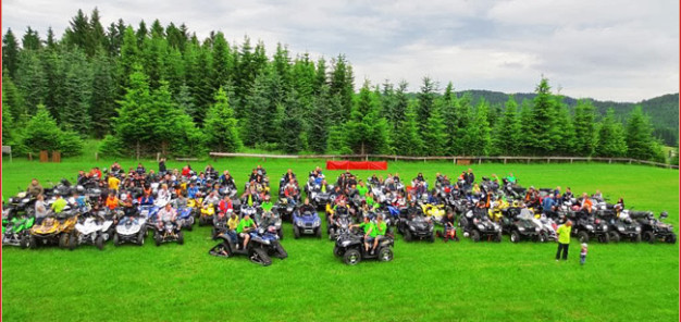 Sonny´s Quadtreffen 2013: Rund 120 Fahrer auf 69 ATVs und Quads trafen sich am 16. Juni im Mühlviertel