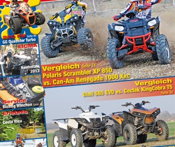 ATV&QUAD Magazin 2013/01-02, Titel