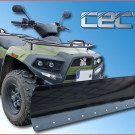 Schneeschild für Cectek-Allradler: Winterdienst-Paket für die Gladiator T5 und T6 sowie für die KingCobra ix T5