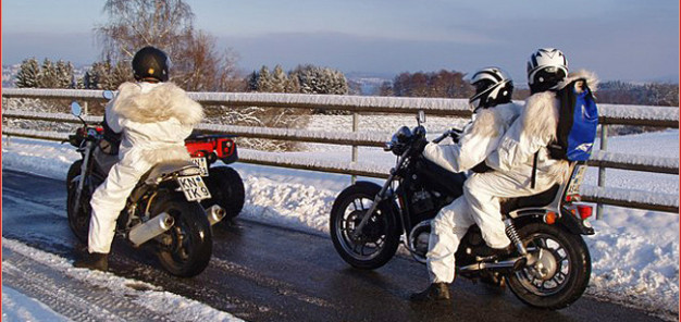 Eisbär Rallye 2013: Gerry Mayrs traditionelle Winter-Tour für Bikes, Roller und Quads durch das verschneite Konstanzer Hinterland