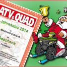 ATV&QUAD: Gutschein für Geschenkabo 2014