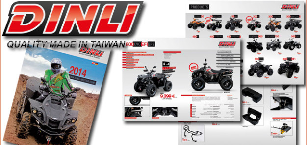 Alle Dinli Modelle 2014: Kinderquads, Quads, ATVs und Zubehör aus Taiwan