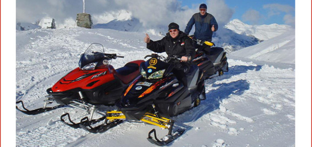 HB Adventure Switzerland: bietet Snowmobil-Touren in den Alpen im Januar in ‚Action Packages‘ zu Sonderpreisen an