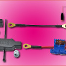 Batterieverteiler ES03 von Baas bike parts: für den Anschluss von bis zu fünf Verbrauchern an eine ATV- oder Quad-Batterie