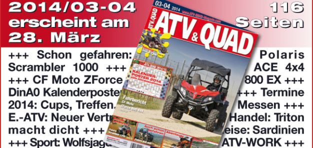 ATV&QUAD Magazin 2014/03-04