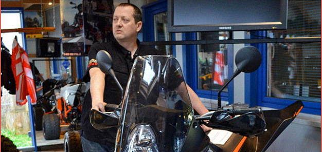 Michael Weber: hat den Generalvertrieb und die Ersatzteilversorgung für die Sportquads von E.-ATV übernommen