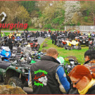 Anlassen am Nürburgring 2014 am 13. April: Im Konvoi mit 200 ATVs und Quads auf das große Biker-Treffen