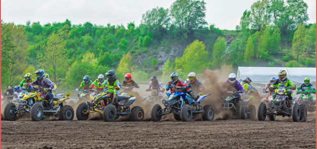 1. DMX Lauf 2014 in Grevenbroich: Start; Foto: Attila Uran