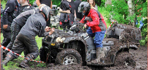 Quadclub Oste Hamme: veranstaltet die Oste Hamme Tour 3.0 am 28. Juni 2014 mit Ausfahrt, Schlammloch und Klönschnack