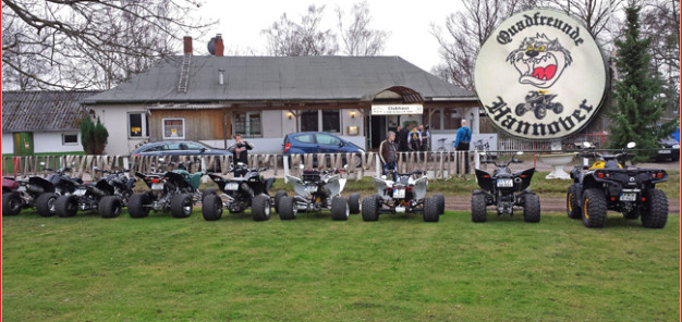 Treffen der QF Hannover 2014: 1. großes Treffen der Quadfreunde beim MSC Seelze