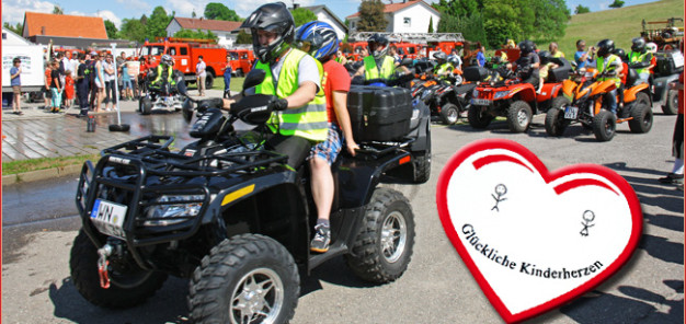 Glückliche Kinderherzen Tour 2014: ist in diesem Jahr in den Tag der offenen Tür der Freiwilligen Feuerwehr Weilimdorf eingebunden