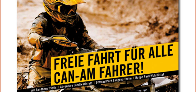 Can-Am Open Tracks 2014: Freies Offroad-Training auf vier MX-Strecken in Deutschland