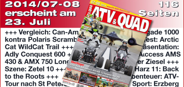 ATV&QUAD Magazin 2014/07-08