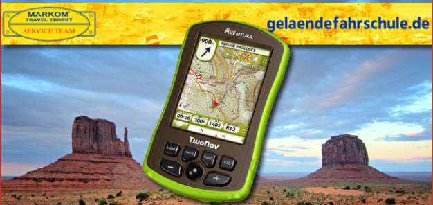 Markom: bietet am 6. und 7. Dezember 2014 Workshops für Offroad Navigation an