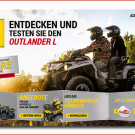 Can-Am Offroad Days 2014: Aktionswochenende vom 7. bis 10. November 2014
