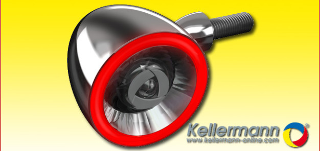 Kellermann Bullet 1000: patentierter Blinker / Rücklicht-Blinker in Form eines Projektils mit Straßenzulassung für Zwei- und Vierräder