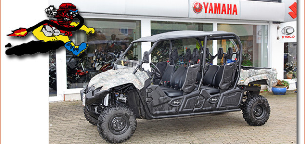 Yamaha Viking 6 für Deutschland: bei Motor Service Hohls mit LoF-Zulassung und offener Leistung