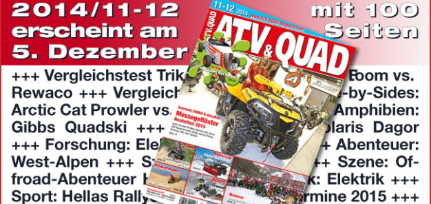 ATV&QUAD Magazin 2014/11-12