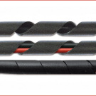 Spiralband KS15 von Baas bike parts: geeignet für Leitungen mit einem Durchmesser von 4 bis 20 Millimeter