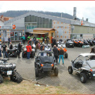 Bürgin Ausstellung 2015: am 9. und 10. Mai bei AQB Auto Quad Bürgin in Laufenburg, gerade mal 800 Meter von der Schweizer Grenze entfernt