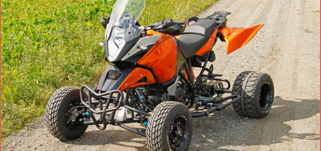 E.-ATV 1190 Adventure: neue Maßstäbe beim Einsatz auf Reisen in ferne Länder ebenso wie beim alltäglichen Gebrauch im Großstadt-Dschungel