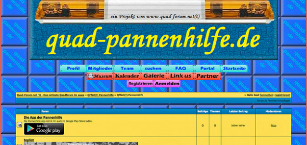 Pannenhilfe für ATVs und Quads: Das Quad-Forum um Reinhard Sokoll bietet Pannenhilfe