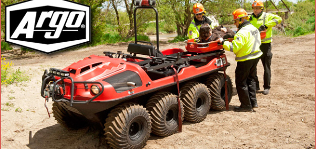 Argo 8x8 für Rettungseinsätze: lässt sich multifunktional ausstatten