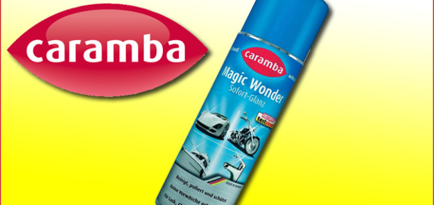 Caramba Magic Wonder Sofort-Glanz: zur Reinigung, Pflege und Schutz von Lack-, Chrom und Kunststoffflächen überzeugt die Oldtimer-Fachredaktion von ‚British Classics‘