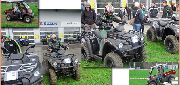 Kawasaki Probefahren 2015: am 21. und 22. März 2015 auf der Hauswiese der Auto Welt von Rotz AG in Münchwilen