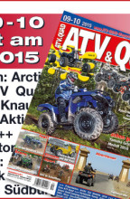 ATV&QUAD Magazin 2015/09-10: ab 25. September am Kiosk